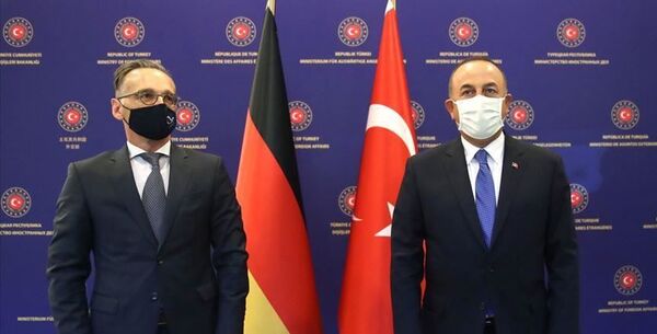 Dışişleri Bakanı Mevlüt Çavuşoğlu, Almanya Dışişleri Bakanı Heiko Maas - Sputnik Türkiye