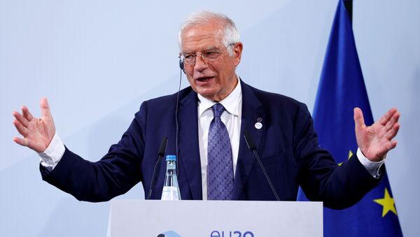 Avrupa Birliği (AB) Dış İlişkiler ve Güvenlik Politikası Yüksek Temsilcisi Josep Borrell - Sputnik Türkiye