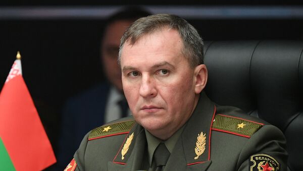 Belarus Savunma Bakanı Viktor Hrenin - Sputnik Türkiye