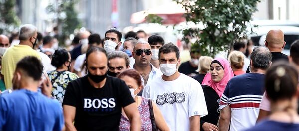  sokakta maske takma zorunluluğu, koronavirüs - Sputnik Türkiye