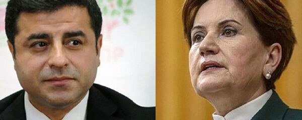 Selahattin Demirtaş, Meral Akşener - Sputnik Türkiye