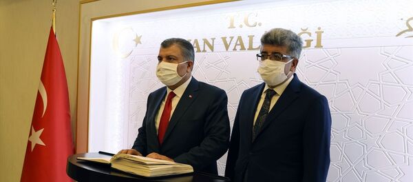  Fahrettin Koca - Sputnik Türkiye