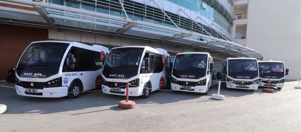 Ağrı'da Kovid-19 testi pozitif çıkan hastalar hastabüs ile evlerine götürülecek - Sputnik Türkiye