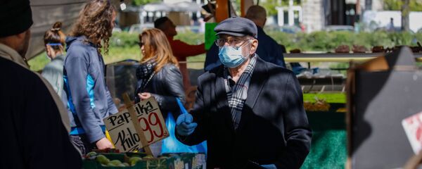 Almanya-salgın-market-pazar - Sputnik Türkiye