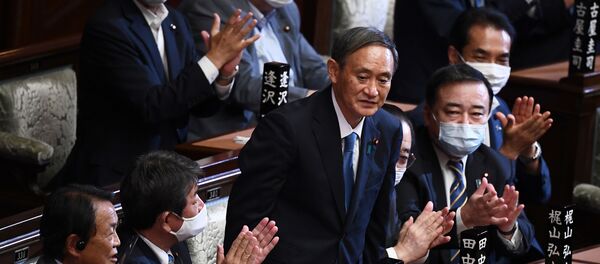 Yoşihide Suga - Sputnik Türkiye