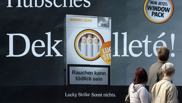 Almanya-sigara reklamı-tütün ürünleri reklamı - Sputnik Türkiye