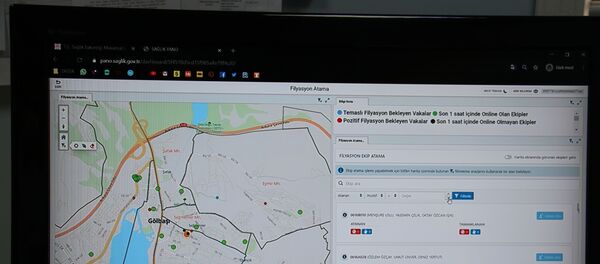Filyasyon - koronavirüs - Mekansal İş Zekası - Sputnik Türkiye
