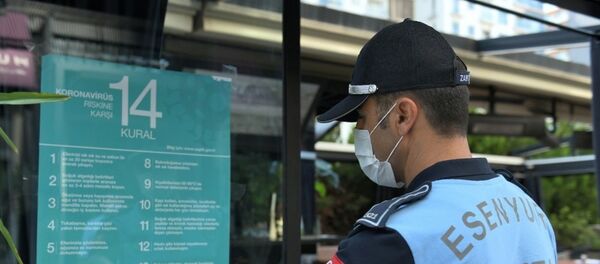 Zabıta - maske - koronavirüs - Sputnik Türkiye