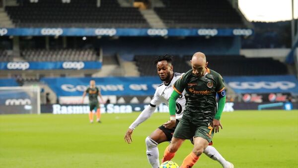 Süper Lig ekiplerinden Aytemiz Alanyaspor, UEFA Avrupa Ligi 3. eleme turunda Norveç temsilcisi Rosenborg ile Lerkendal Stadı'nda karşılaştı. - Sputnik Türkiye
