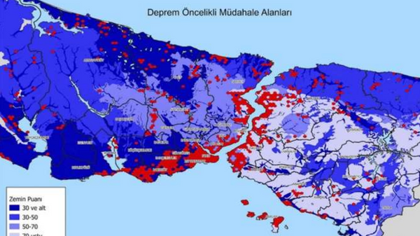 GABORAS, İstanbul'un deprem haritasını çıkardı - Sputnik Türkiye