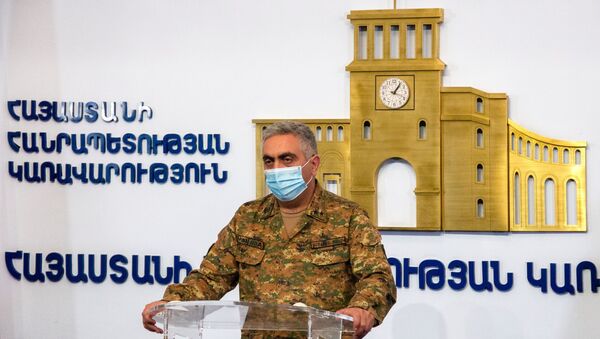 Ermenistan Savunma Bakanlığı Sözcüsü Artsrun Hovhannisyan - Sputnik Türkiye
