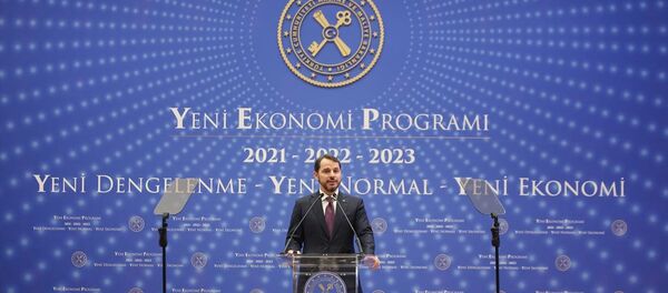 Hazine ve Maliye Bakanı Berat Albayrak - Sputnik Türkiye