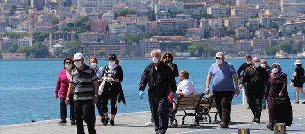 İstanbul, maske, koronavirüs - Sputnik Türkiye