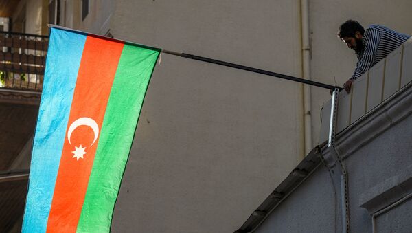 Azerbaycan bayrağı - Sputnik Türkiye