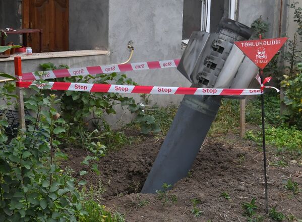 Ermenistan ve Azerbaycan kentlerine yapılan saldırıların sonuçları - Sputnik Türkiye
