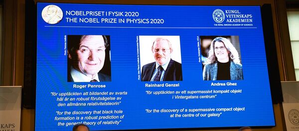 Roger Penrose - Reinhard Genzel  - Andrea Ghez  - Sputnik Türkiye