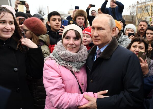 Putin 68. doğum gününü kutluyor - Sputnik Türkiye