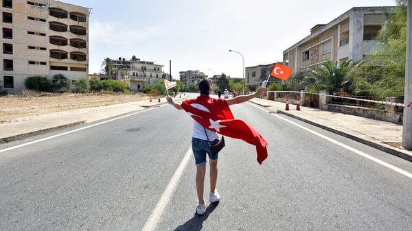 Kapalı Maraş'ın bir kısmının halka açılması - Sputnik Türkiye