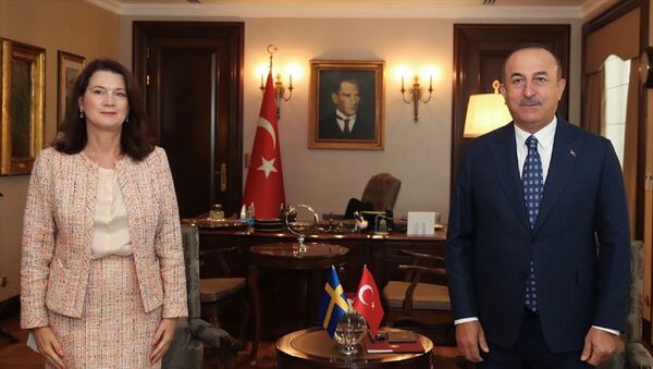 Dışişleri Bakanı Mevlüt Çavuşoğlu, İsveç Dışişleri Bakanı Ann Linde ile Dışişleri Bakanlığı’nda görüştü. - Sputnik Türkiye