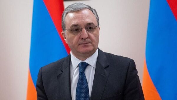 Ermenistan Dışişleri Bakanı Zohrab Mnatsakanyan - Sputnik Türkiye