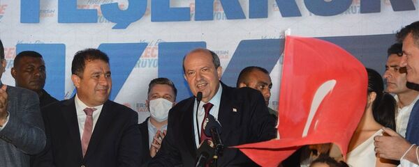Kuzey Kıbrıs'ın yeni Cumhurbaşkanı Ersin Tatar - Sputnik Türkiye