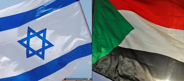 İsrail - Sudan bayrakları - Sputnik Türkiye