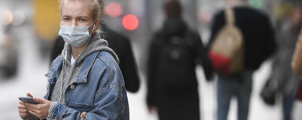 Maske- koronavirüs - Kovid-19  - Rusya - Moskova - Sputnik Türkiye
