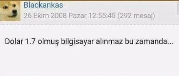 'Dolar 1.7 olmuş bilgisayar alınmaz bu zamanda' diyen forum üyesi: Lütfen sövmeyin - Sputnik Türkiye