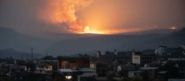 Azerbaycan-Ermenistan gerilimi, Stepanakert güney doğusu, Dağlık Karabağ - Sputnik Türkiye