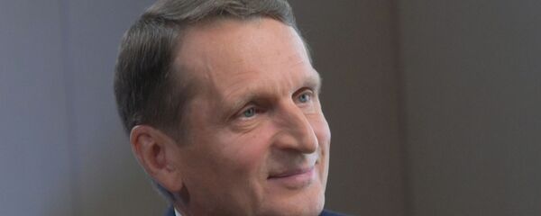 Sergey Narışkin - Sputnik Türkiye