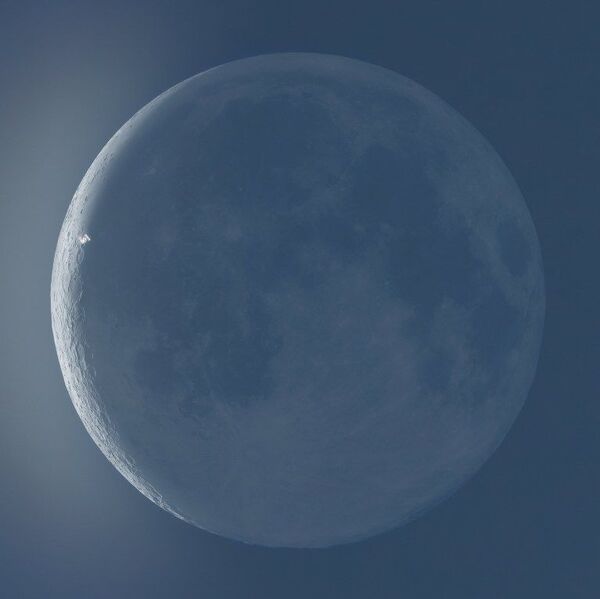 Uluslararası Uzay İstasyonu'nun Güneş ve Ay’ın önünden geçtiği anlar görüntülendi - Sputnik Türkiye