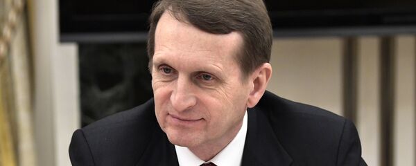 Sergey Narışkin - Sputnik Türkiye