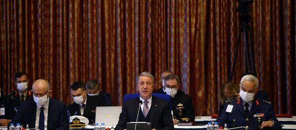 Milli Savunma Bakanlığının 2021 yılı bütçe görüşmeleri, Hulusi Akar - Sputnik Türkiye