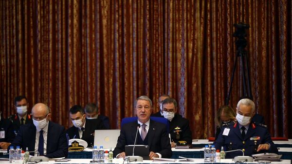 Milli Savunma Bakanlığının 2021 yılı bütçe görüşmeleri, Hulusi Akar - Sputnik Türkiye