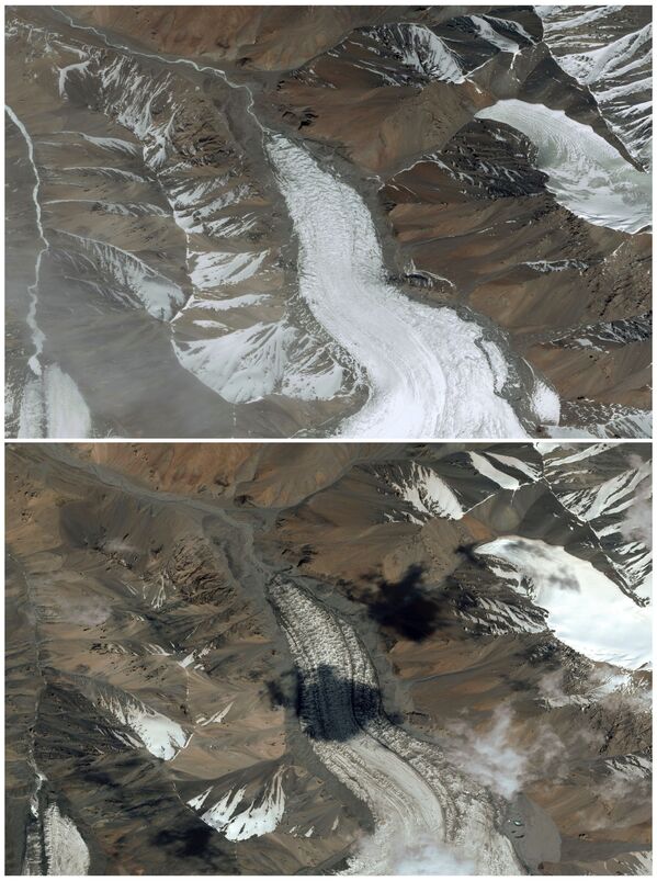 Çin'deki buzullar hızlı eriyor - Sputnik Türkiye
