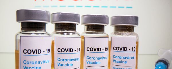 Moderna isimli ABD'li biyoteknoloji şirketinin geliştirdiği Kovid-19 aşı adayı - Sputnik Türkiye