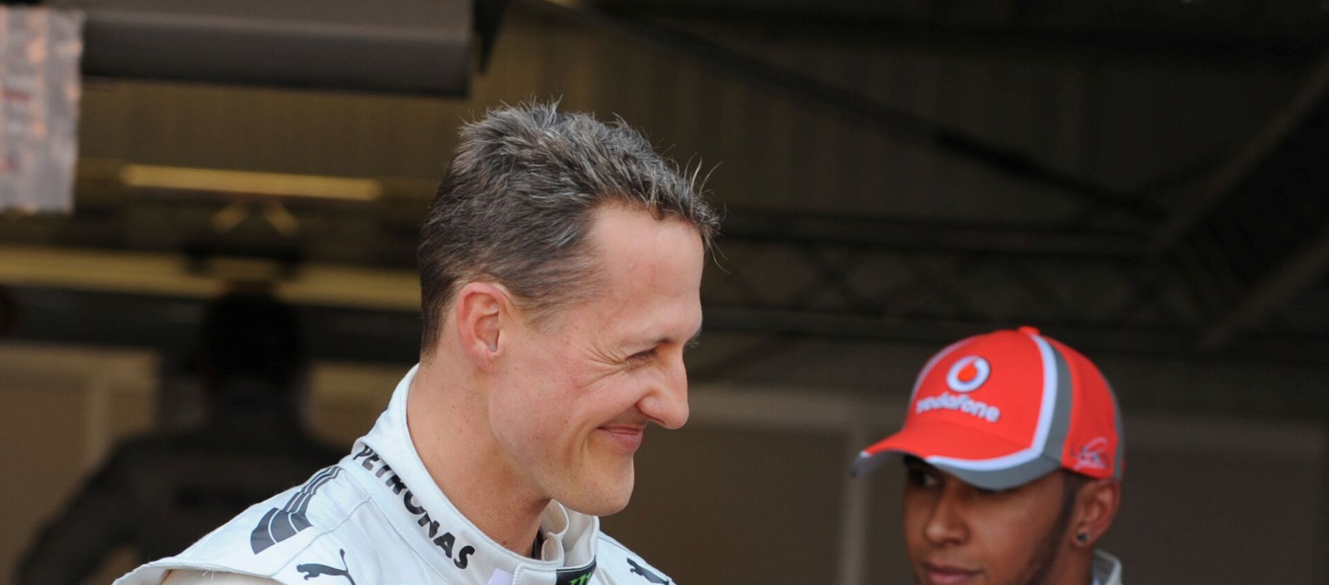 Michael Schumacher, Lewis Hamilton, Monaco Grand Prix 2012 - Sputnik Türkiye, 1920, 17.11.2020