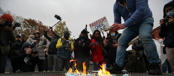 protesto - ABD - koronavirüs protesto - ABD - koronavirüs - Sputnik Türkiye