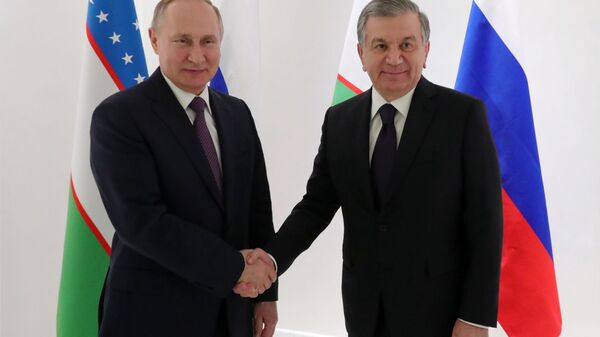 Putin, Mirziyoyev - Sputnik Türkiye