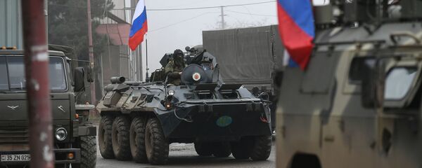 Rus barış güçleri, Dağlık Karabağ Rus barış güçleri, Dağlık Karabağ - Sputnik Türkiye