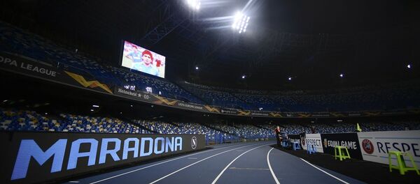 Napoli, Maradona, stadyum Napoli, Maradona, stadyum - Sputnik Türkiye