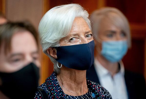 Avrupa Merkez Bankası'nın (ECB) ilk kadın başkanı Christine Lagarde listenin 2. sırasında yer aldı. - Sputnik Türkiye