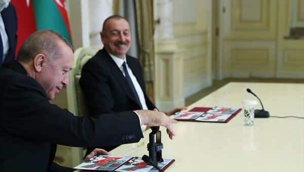 Erdoğan - Aliyev - Sputnik Türkiye