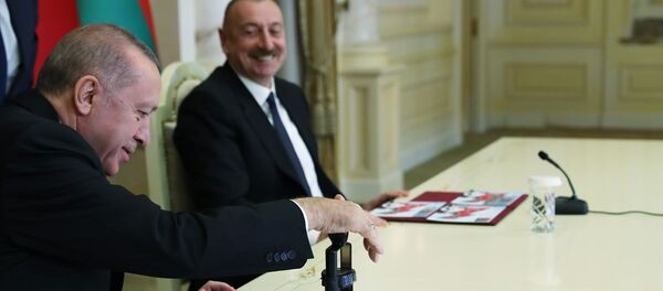 Erdoğan - Aliyev - Sputnik Türkiye