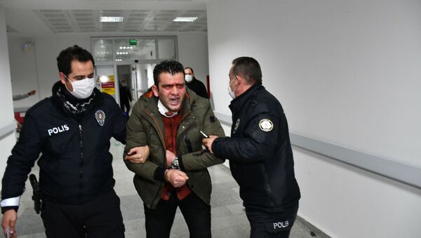 'Vatan, millet' dedi, polis ekiplerine 'Görevinizin' diyerek küfürler yağdırdı - Sputnik Türkiye