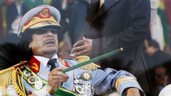 Eski Libya lideri Muammer Kaddafi - Sputnik Türkiye