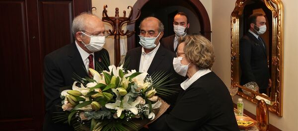 Kemal Kılıçdaroğlu Seval Türkeş Ziyareti - Sputnik Türkiye