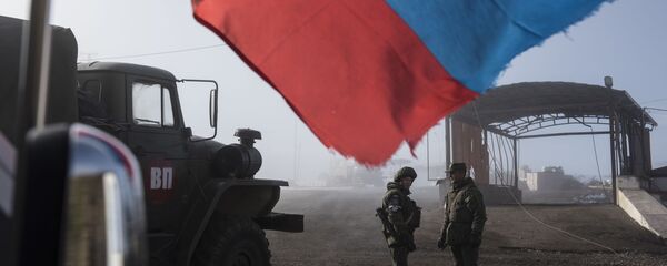 Karabağ, Rus barış gücü - Sputnik Türkiye