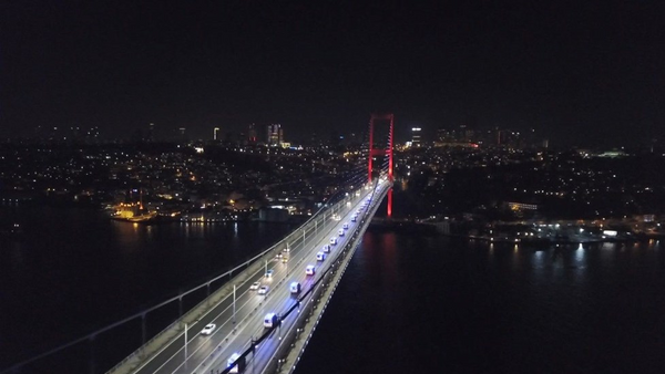 Ankara'dan yola çıkan 61 ambulans İstanbul'a geldi - Sputnik Türkiye