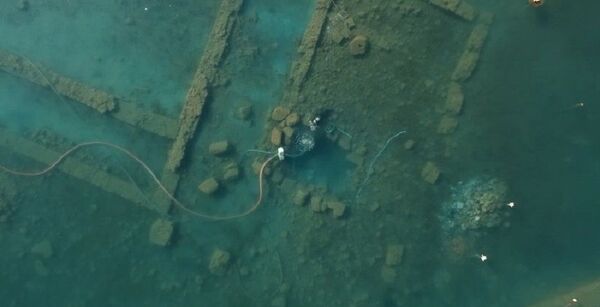 İznik Gölü'nde bulunan bazilika - Sputnik Türkiye